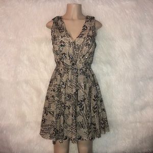 Sequined fit and flare by Erin Featherton